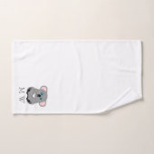 Koala Beer Ontwerp Met Monogram Bad Handdoek (Handdoek)