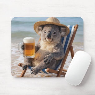 Koala Beer op het Strand Muismat