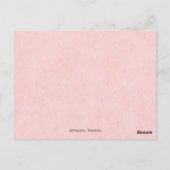 Koala Beer~Out op een Limb Briefkaart (Achterkant)