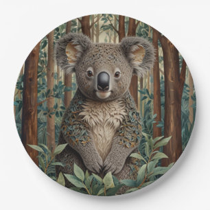 Koala Beer Papieren Bordje