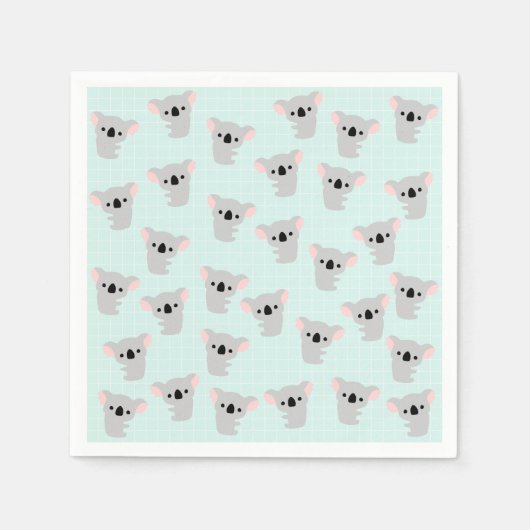 Koala Beer Papieren servetten (Voorkant)