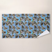 Koala Beer Photo Collage Badhanddoek (Badhanddoek)