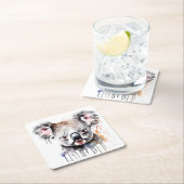 Koala Beer Portret Kartonnen Onderzetters (Insitu)