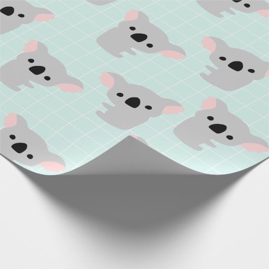 Koala Beer-rappelpapier Cadeaupapier (Hoek)