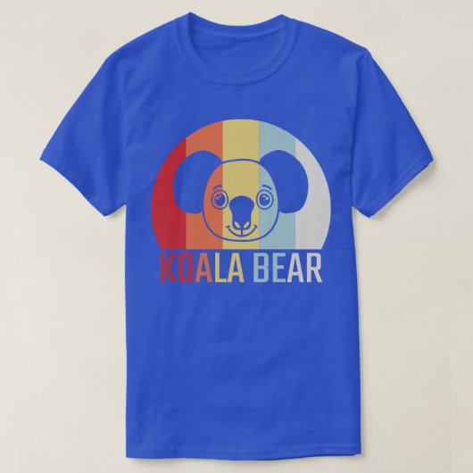 Koala Beer Retro 2 T-shirt (Design voorkant)