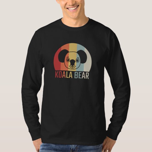Koala Beer Retro T-shirt (Voorkant)