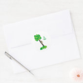 Koala Beer Ronde Sticker (Envelop)