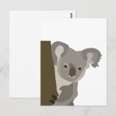 Koala Beer Schattig Australisch Dier Briefkaart (Voorkant / Achterkant)