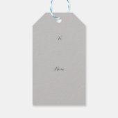 Koala Beer Schattigee Cartoon Gezicht Gift Labels Cadeaulabel (Achterkant)