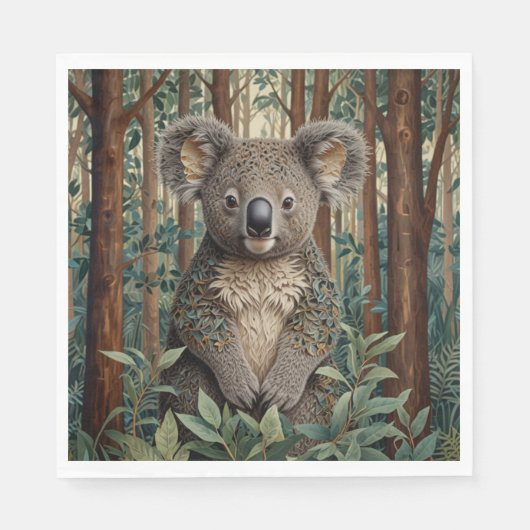 Koala Beer Servet (Voorkant)