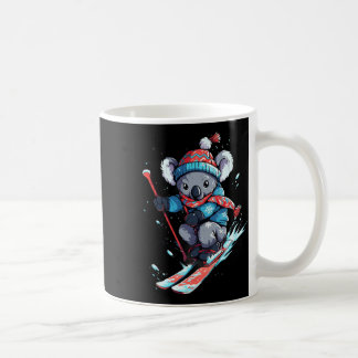 Koala Beer Skiën Skiloper Ski Winter Sneeuw Koffiemok