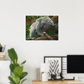 Koala Beer Sleeping Poster (Thuiskantoor)