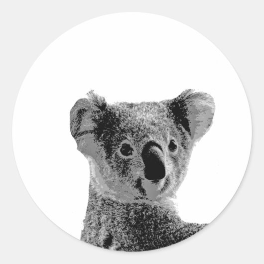 Koala Beer Stickers (Voorkant)