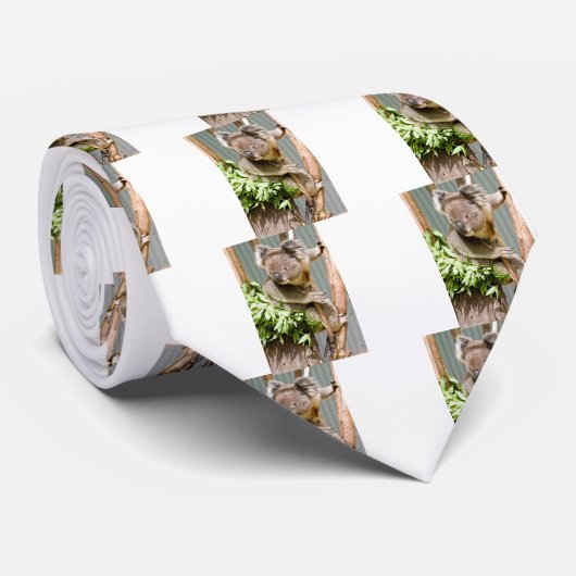 Koala Beer Stropdas (Opgerold)