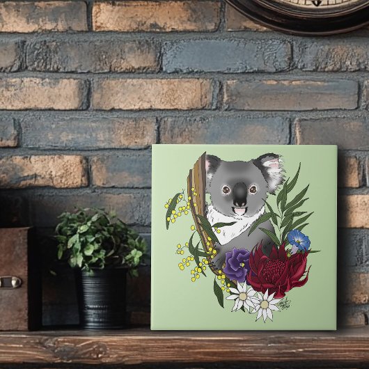 Koala Beer Tegeltje
