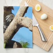 Koala Beer tijd om na te denken over het leven, Theedoek (Quarter Fold)