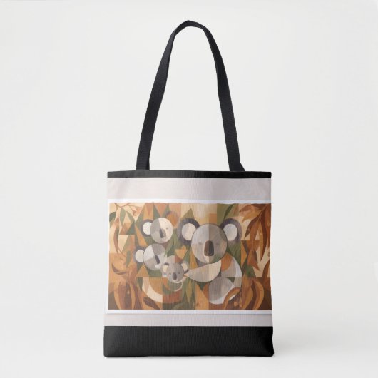 Koala Beer Tote Bag (Voorkant)