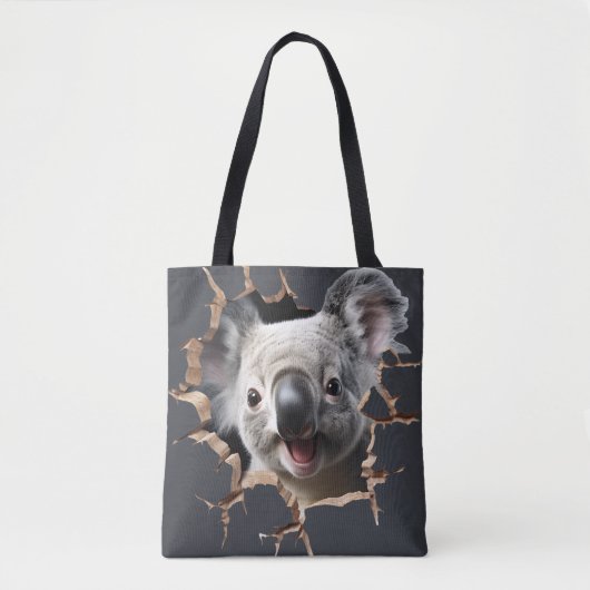 Koala Beer Tote Bag (Voorkant)