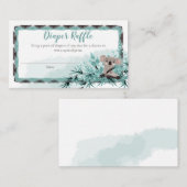 Koala Beer Unisex Baby shower Diaper Raffle Enclos Informatiekaartje (Voorkant / Achterkant)