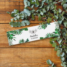 Koala Beer Verjaardag Waterfles Label