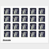 Koala Beer Vierkante Sticker (Vel)