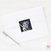 Koala Beer Vierkante Sticker (Envelop)