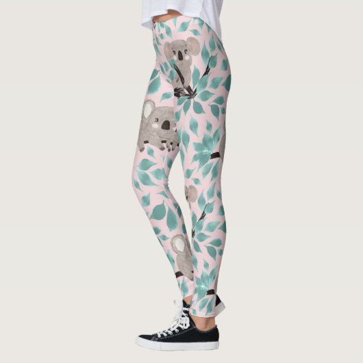 Koala Beer Water Color Leggings (Links)
