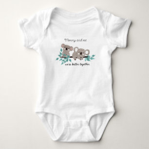 Koala Beer Water Kleur Baby Body Pak Romper