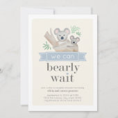Koala Beer We kunnen het Baby shower van paren afw Kaart (Voorkant)