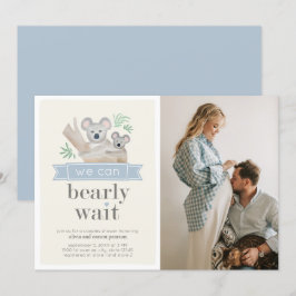 Koala Beer We kunnen het Baby shower van paren afw Kaart