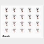 Koala Beer: Wees mijn Valentijn Stickers (Vel)