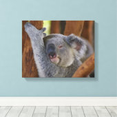 Koala Beer Wrapped Canvas (Insitu (Houten vloer))