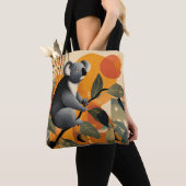 Koala beer zittend in een boom tote bag (Dichtbij)
