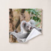 Koala Beren Bathroom Towel Set Bad Handdoek (Wasdoekje)