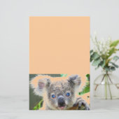 Koala Beren Briefpapier (Staand voorkant)