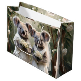 Koala Beren houden van witte bruiloften, Groot Cadeauzakje
