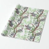 Koala-Beren in een boom Cadeaupapier (Uitgerold)