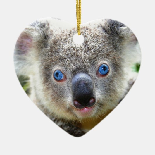 Koala Beren Keramisch Ornament (Voorkant)
