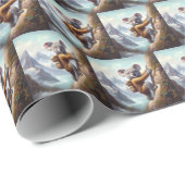 Koala bergbeklimmen cadeaupapier (Rol Hoek)