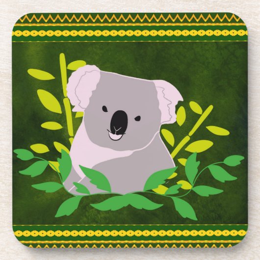 koala bier onderzetter (Voorkant)
