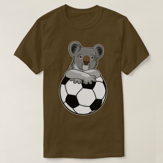 Koala bij Sports T-shirt (Design voorkant)