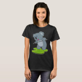 Koala Billiards Cue Sports T-shirt (Voorkant volledig)
