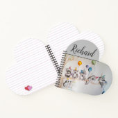 Koala Birthday Party ballonvaarders Kinder Notitieboek (Binnen)