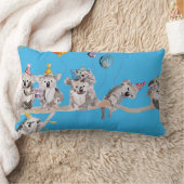Koala Birthday Party Cute Koalas Childs Cushion Kussen (Deken)