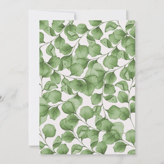 Koala Birthday Uitnodiging (Achterkant)