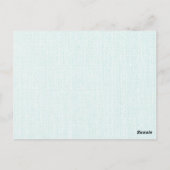 Koala Blaast Blauwe Bubble Gum Briefkaart (Achterkant)