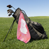 Koala Bloem van het leven Golfhanddoek (Groen)
