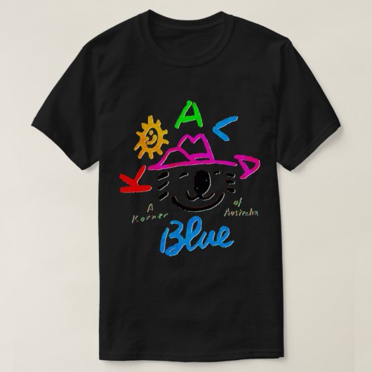 Koala Blue Olivia Newton-John Essential T-Shirt (Design voorkant)
