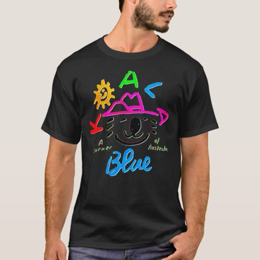 Koala Blue Olivia Newton-John    T-shirt (Voorkant)