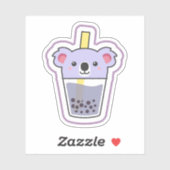 Koala Boba Sticker (Vel)
